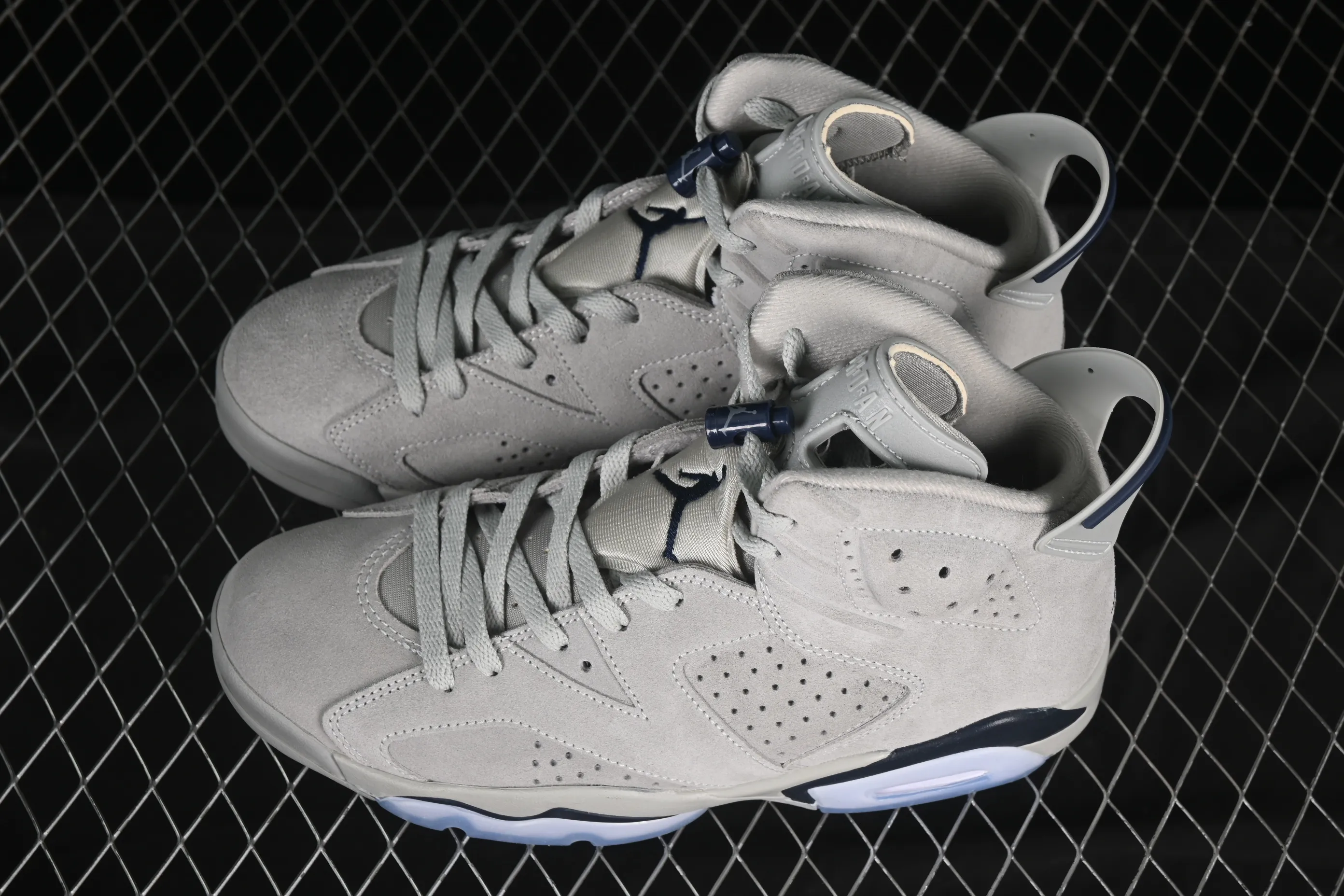 All categories Air Jordan Jordan series basketball shoes Air Jordan 6 F version Air Jordan 6 Retro "Georgetown" AJ6 Joe 6 Georgetown gray blue CT8529-012